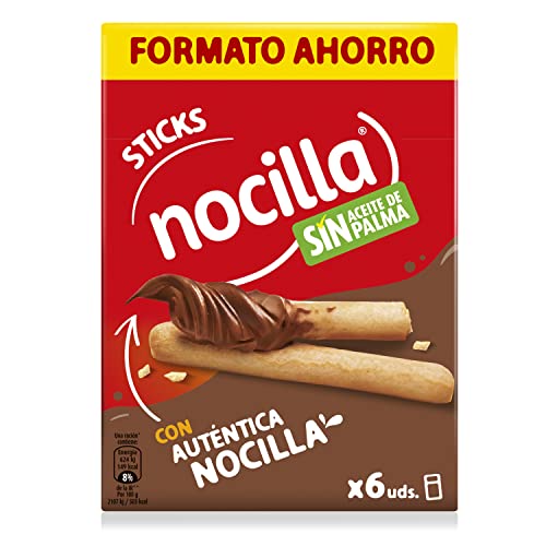 Sticks Nocilla Original Sin Aceite De Palma Pack De Raciones De G