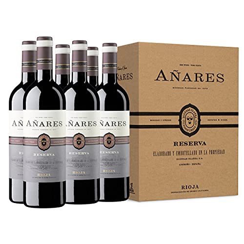 BODEGAS OLARRA Añares Vino Tinto Reserva DOCa Rioja Estuche de 6